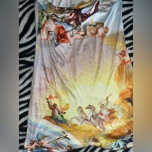 Fashion Nova Mythical Print Romper